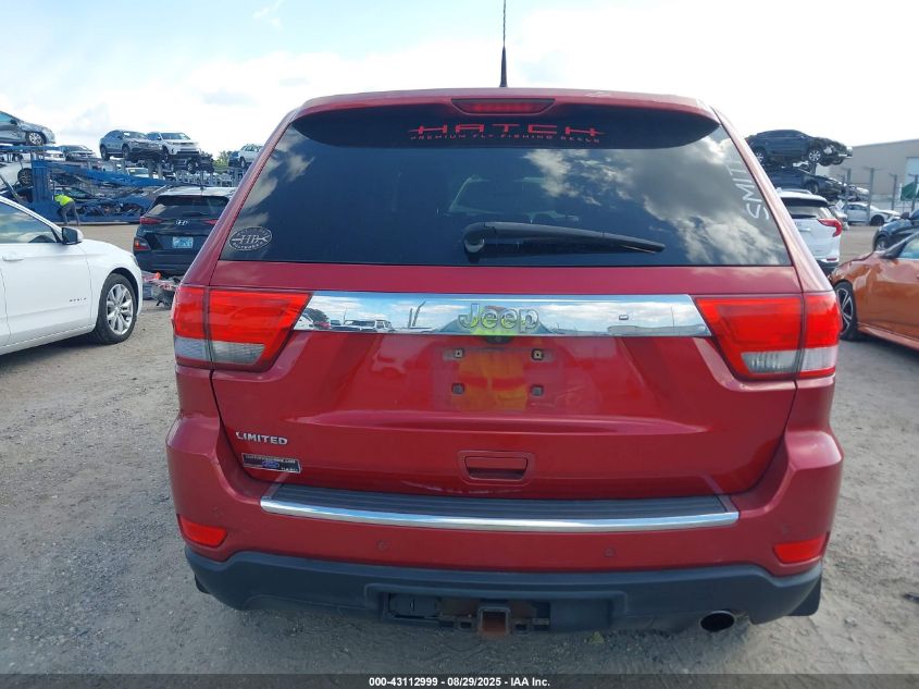 2011 Jeep Grand Cherokee Limited VIN: 1J4RS5GG3BC591812 Lot: 43112999