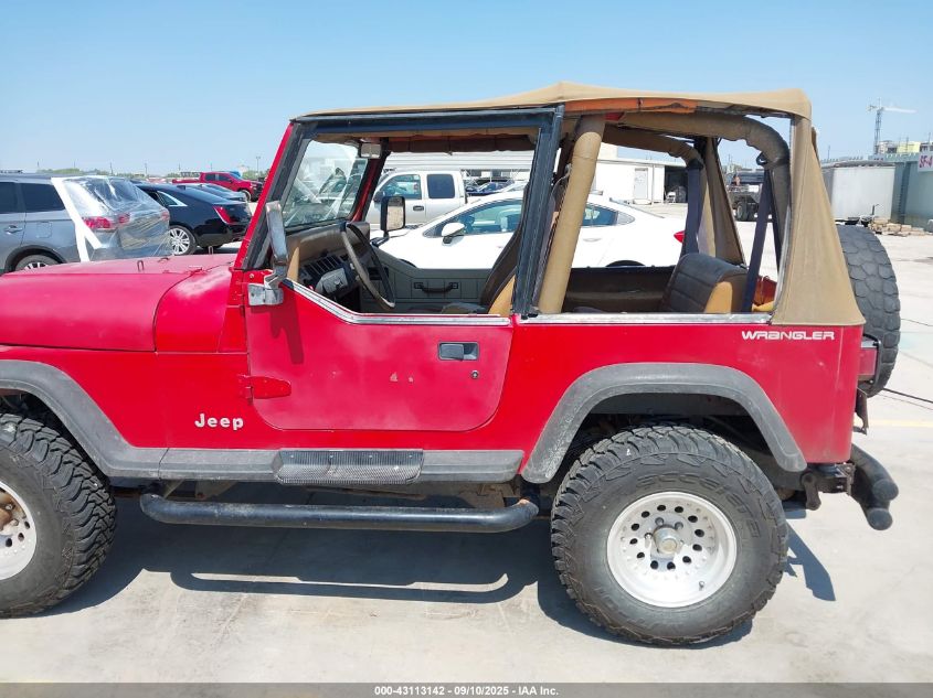1994 Jeep Wrangler / Yj S VIN: 1J4FY19P7RP443592 Lot: 43113142