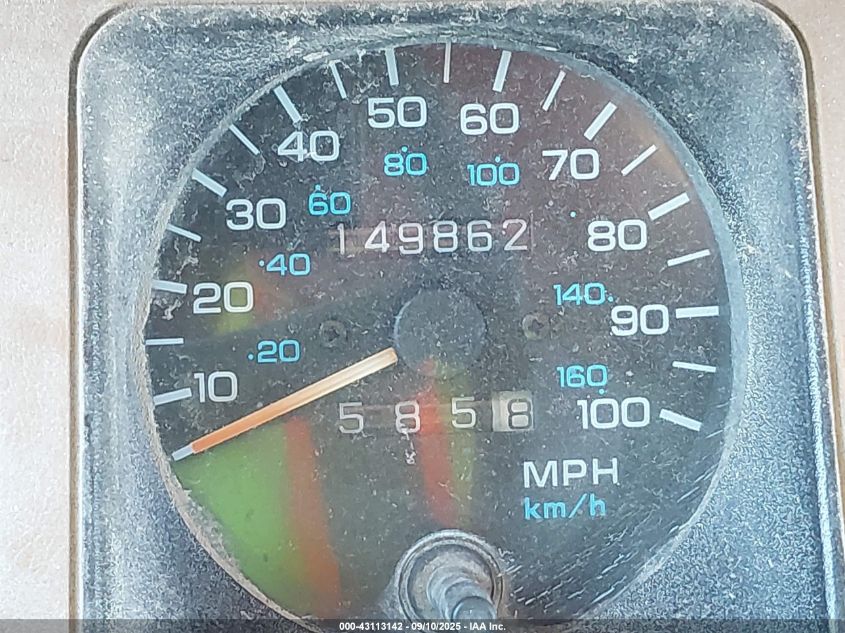 1994 Jeep Wrangler / Yj S VIN: 1J4FY19P7RP443592 Lot: 43113142