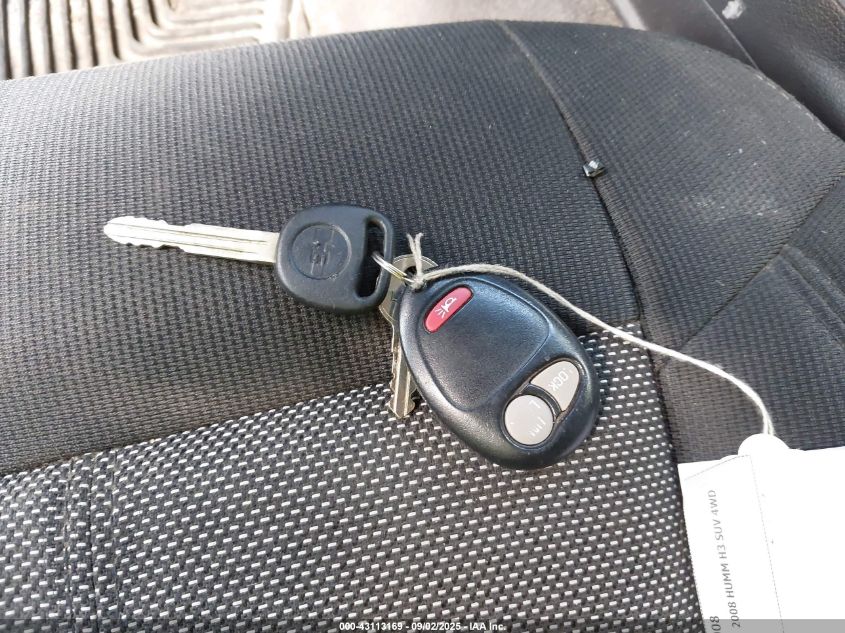 2008 Hummer H3 Suv VIN: 5GTEN13E888178667 Lot: 43113169