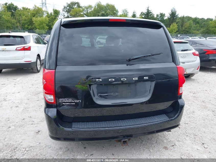 2016 Dodge Grand Caravan Sxt VIN: 2C4RDGCG4GR262536 Lot: 43113175