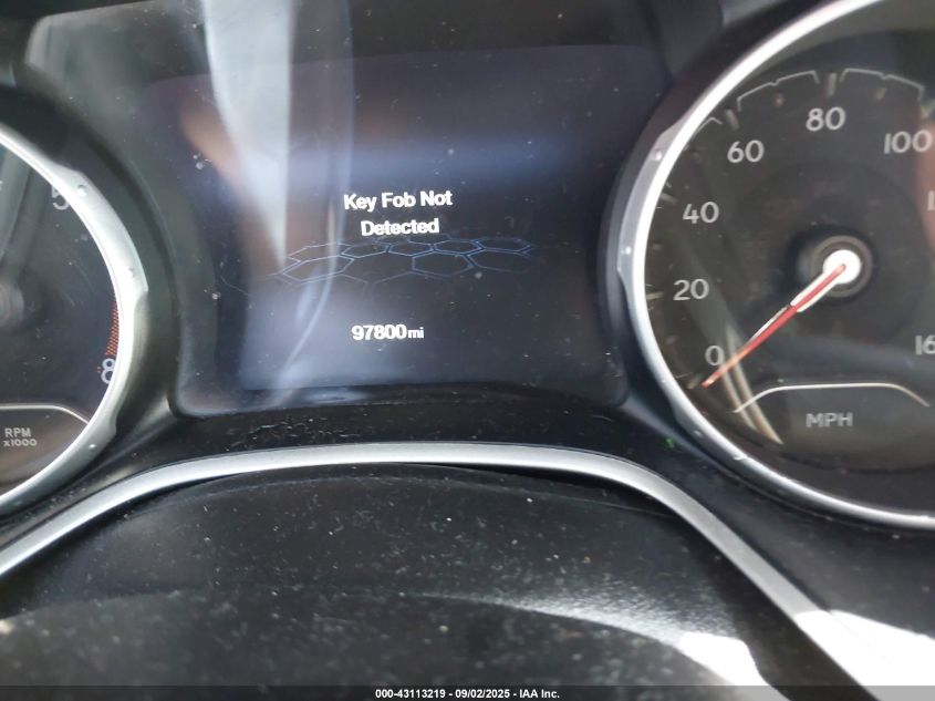 2017 Jeep New Compass Limited 4X4 VIN: 3C4NJDCB3HT628141 Lot: 43113219