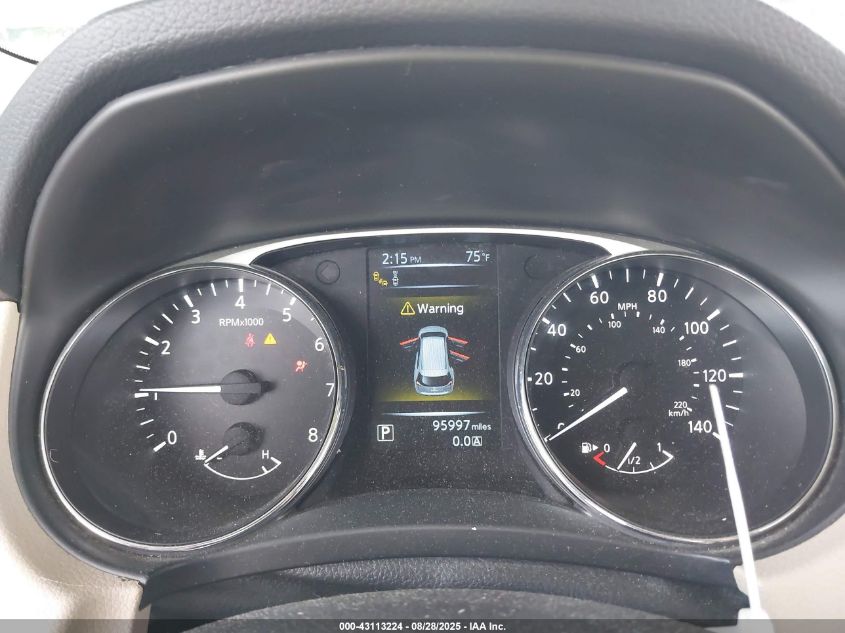 2016 Nissan Rogue Sl VIN: 5N1AT2MV4GC744637 Lot: 43113224