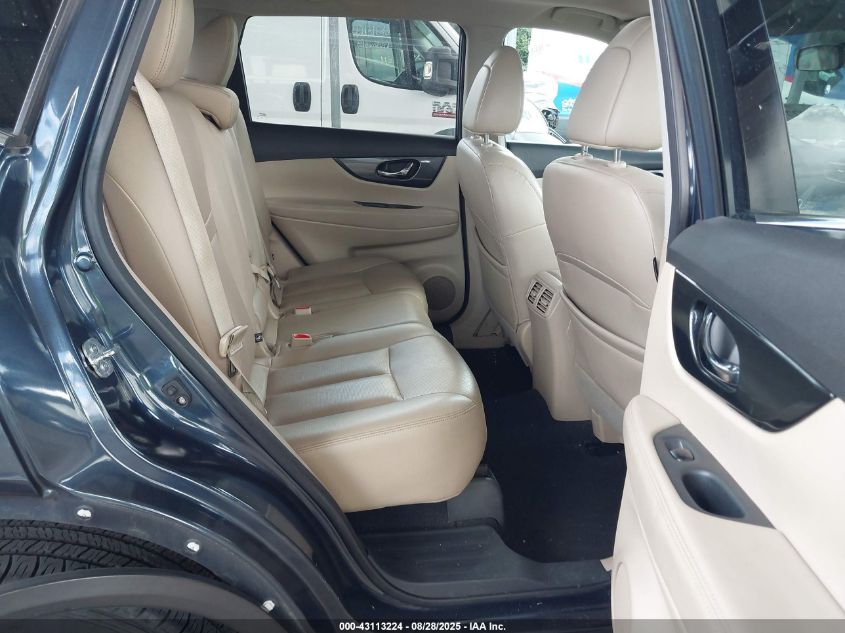 2016 Nissan Rogue Sl VIN: 5N1AT2MV4GC744637 Lot: 43113224