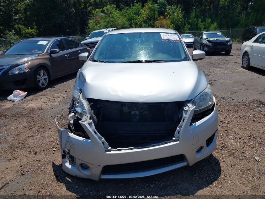 2014 Nissan Sentra Sr VIN: 3N1AB7AP4EY327181 Lot: 43113229
