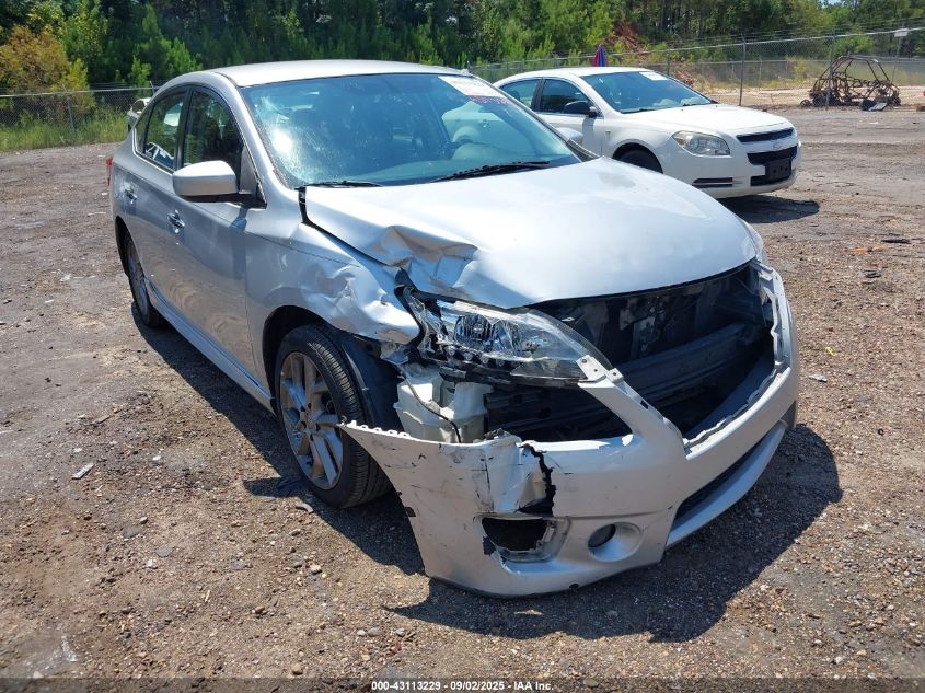 2014 Nissan Sentra Sr VIN: 3N1AB7AP4EY327181 Lot: 43113229