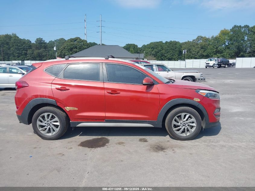 2017 Hyundai Tucson Se Plus VIN: KM8J33A4XHU411372 Lot: 43113255