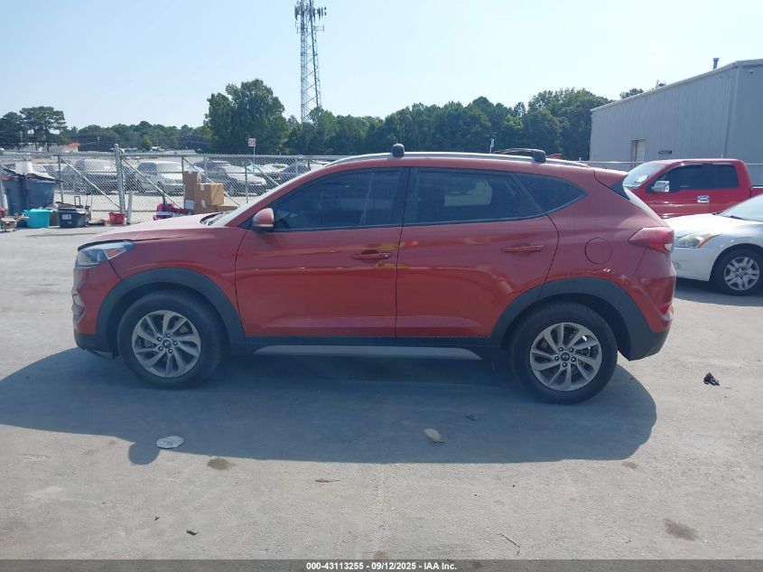 2017 Hyundai Tucson Se Plus VIN: KM8J33A4XHU411372 Lot: 43113255
