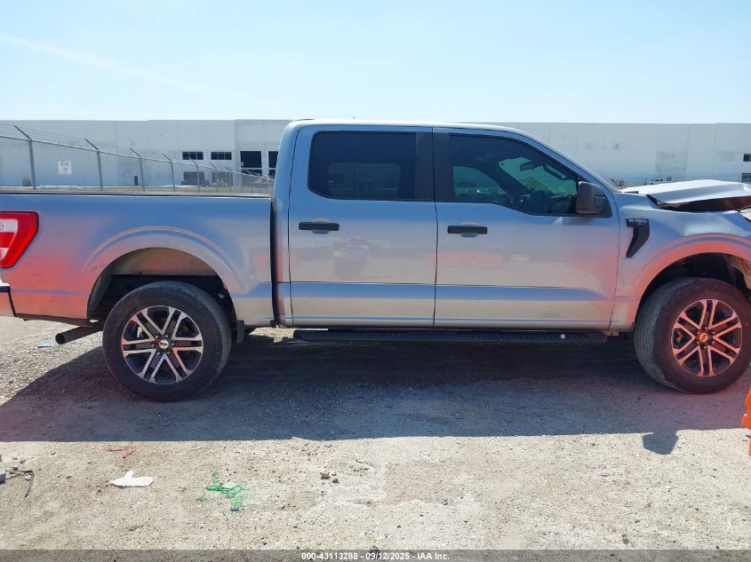 2021 Ford F-150 Xl VIN: 1FTEW1CP3MKD08003 Lot: 43113288