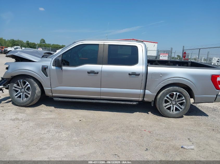 2021 Ford F-150 Xl VIN: 1FTEW1CP3MKD08003 Lot: 43113288