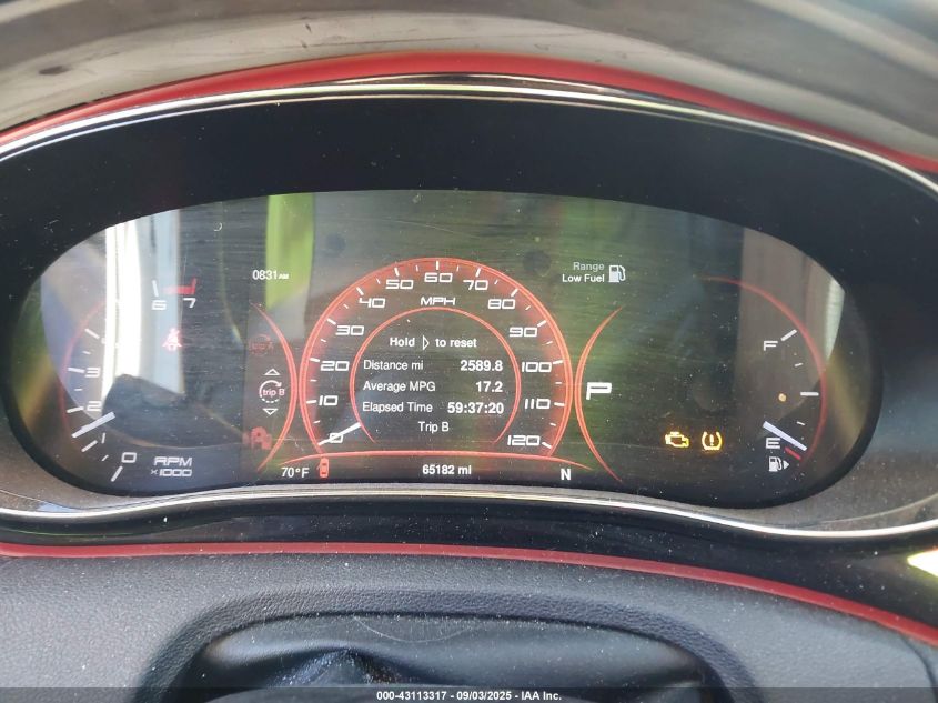 2014 Dodge Dart Gt VIN: 1C3CDFEB9ED794810 Lot: 43113317