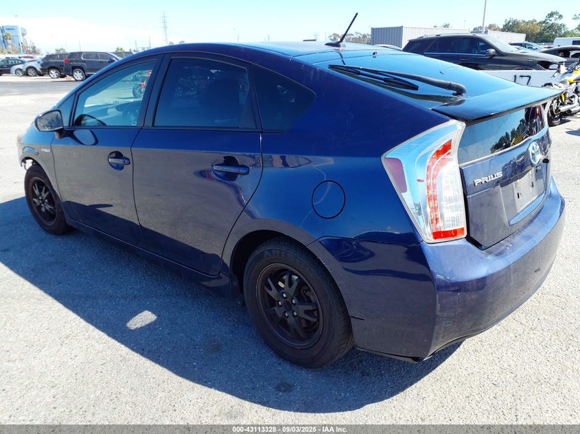 JTDKN3DU3E0382895 2014 TOYOTA PRIUS photo no. 3