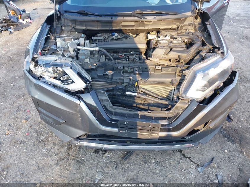 2017 Nissan Rogue Sv VIN: KNMAT2MT4HP545519 Lot: 43113363