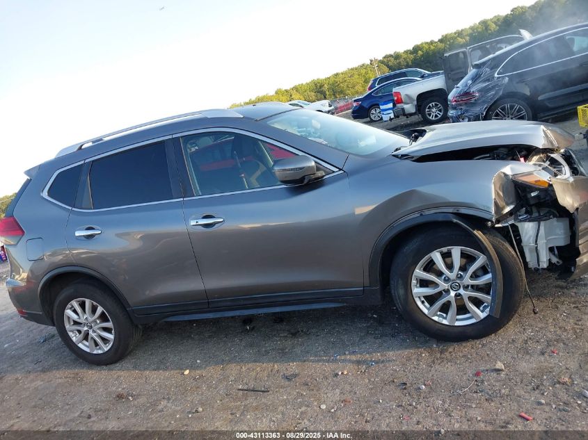 2017 Nissan Rogue Sv VIN: KNMAT2MT4HP545519 Lot: 43113363
