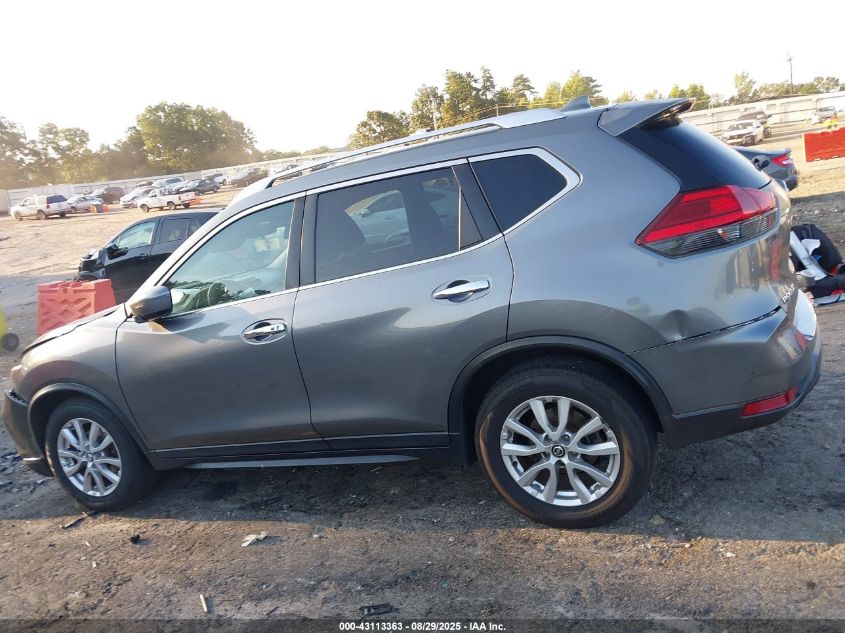 2017 Nissan Rogue Sv VIN: KNMAT2MT4HP545519 Lot: 43113363