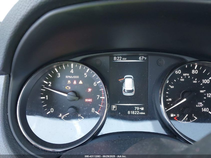 2017 Nissan Rogue Sv VIN: KNMAT2MT4HP545519 Lot: 43113363