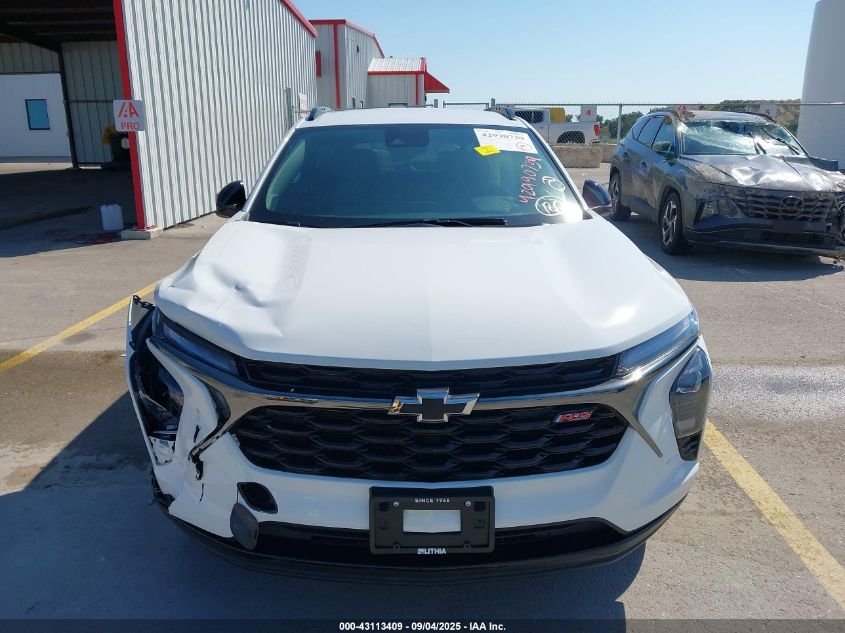 2025 Chevrolet Trax Fwd 2Rs VIN: KL77LJEP0SC044127 Lot: 43113409