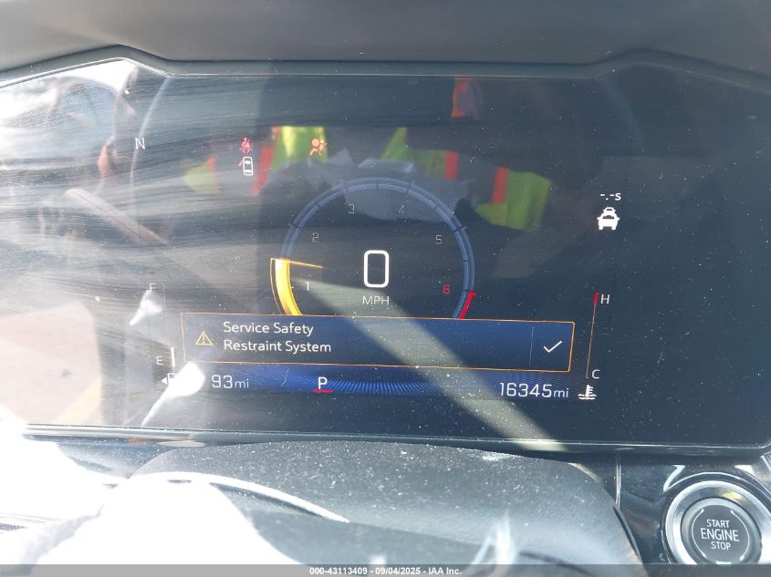 2025 Chevrolet Trax Fwd 2Rs VIN: KL77LJEP0SC044127 Lot: 43113409