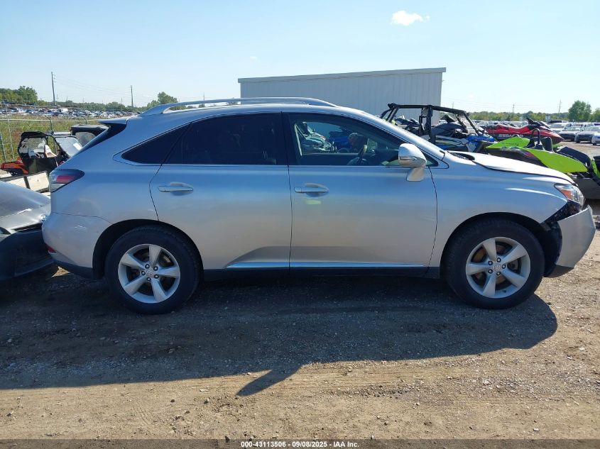 2012 Lexus Rx 350 350 VIN: 2T2BK1BA2CC122587 Lot: 43113506