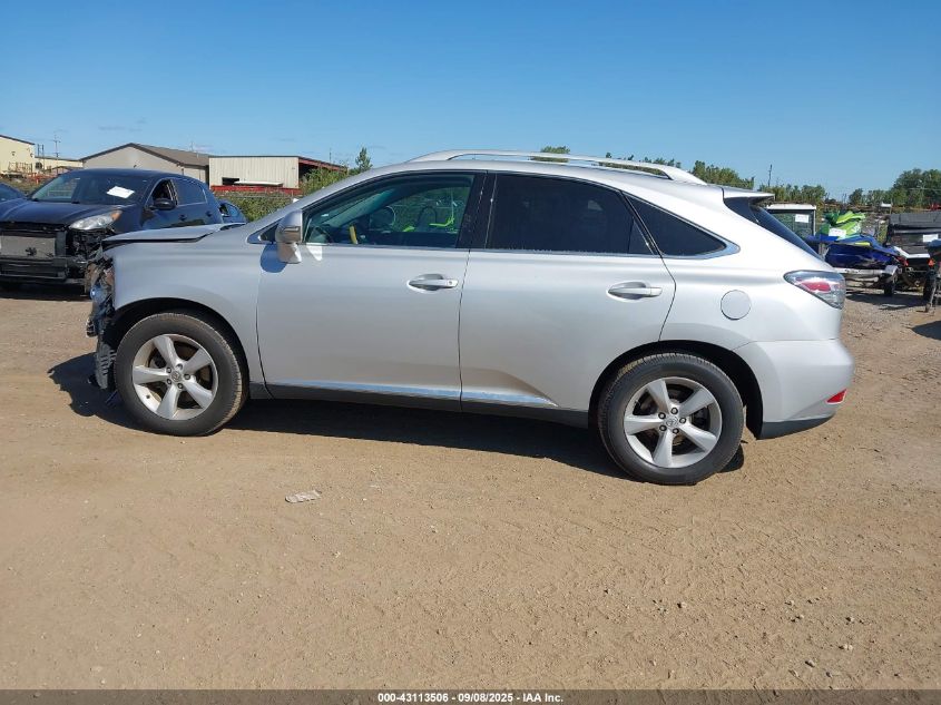 2012 Lexus Rx 350 350 VIN: 2T2BK1BA2CC122587 Lot: 43113506