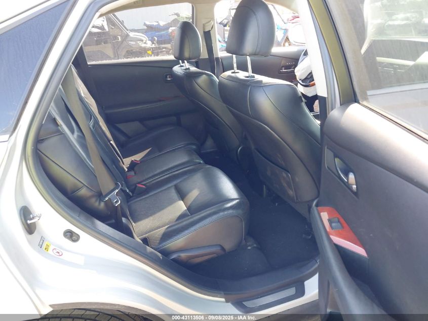 2012 Lexus Rx 350 350 VIN: 2T2BK1BA2CC122587 Lot: 43113506