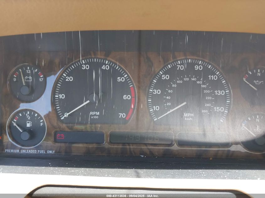 1997 Jaguar Xj6 Vanden Plas VIN: SAJKX6246VC804611 Lot: 43113536