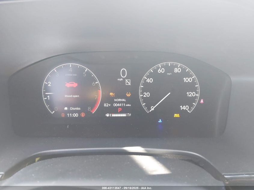 2025 Honda Cr-V Ex 2Wd VIN: 2HKRS3H43SH316539 Lot: 43113547