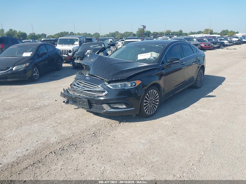Vin: 3fa6p0t93hr213882, lot: 43607940, ford fusion se 20172