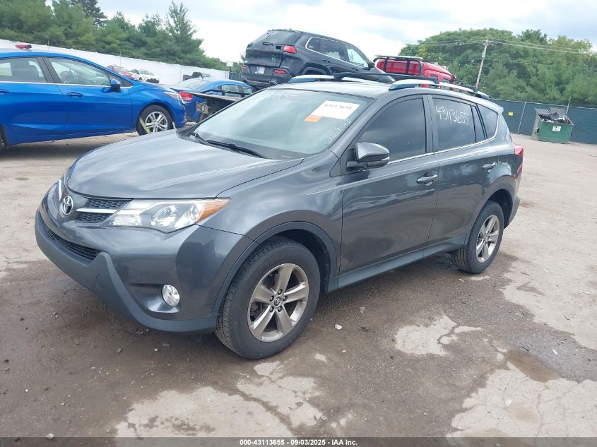 2015 TOYOTA RAV4 XLE - JTMRFREV3FJ035844