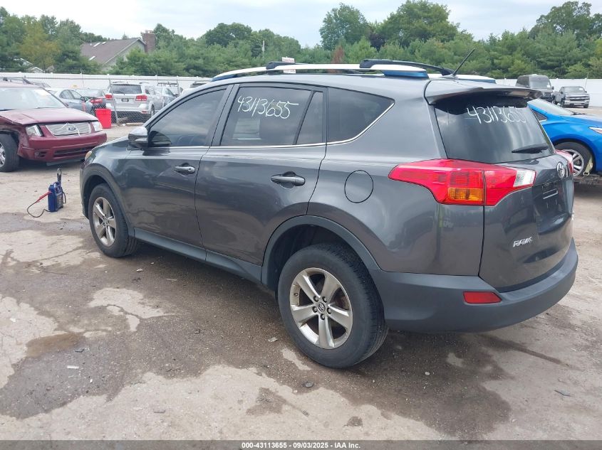 2015 TOYOTA RAV4 XLE - JTMRFREV3FJ035844