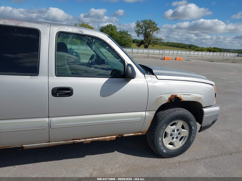 2006 Chevrolet Silverado 1500 Lt1 VIN: 2GCEK13T561126511 Lot: 43113688