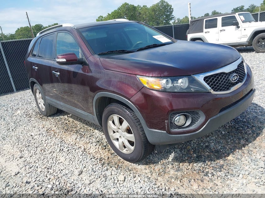 5XYKT3A61CG198588 2012 Kia Sorento Lx auction photo 1