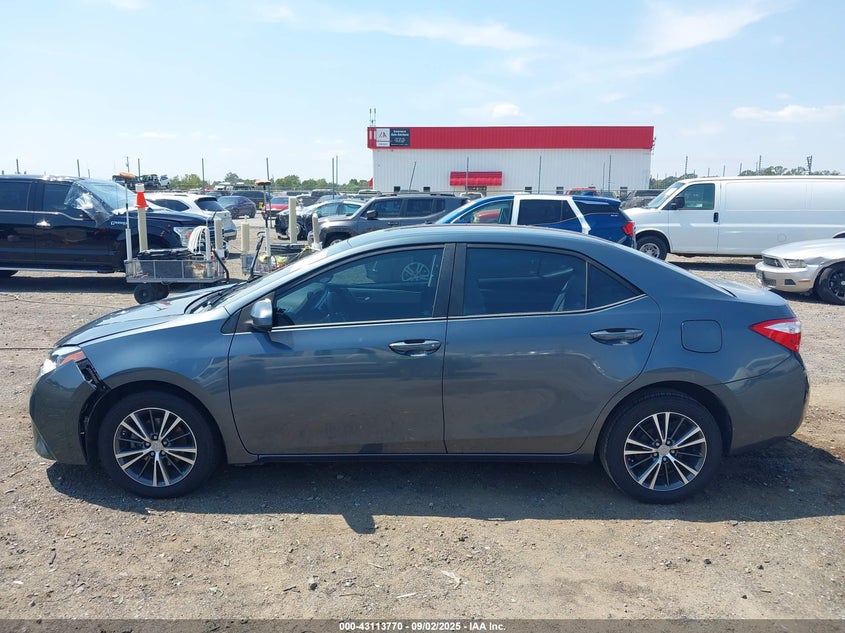 2016 Toyota Corolla Le Plus VIN: 5YFBURHEXGP485488 Lot: 43113770