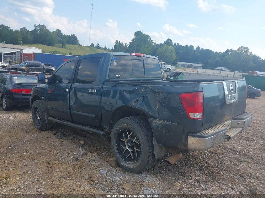 2004 Nissan Titan Le VIN: 1N6AA07B84N515343 Lot: 43113841