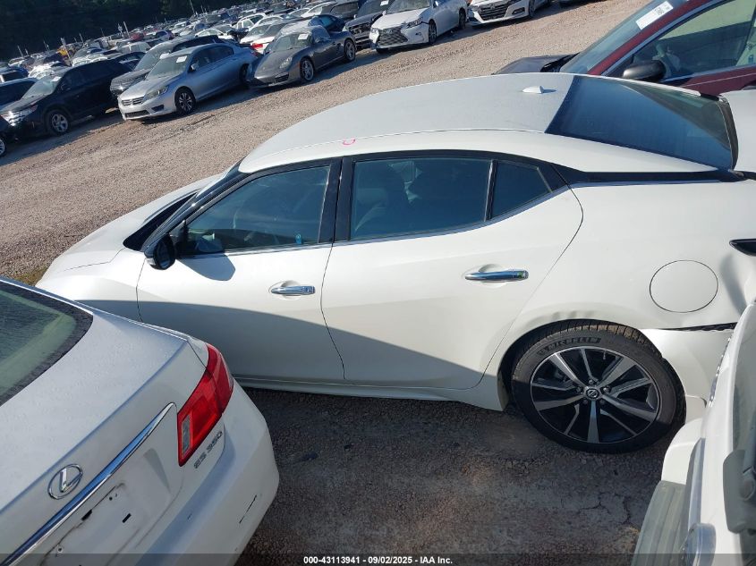 2021 Nissan Maxima Sv Xtronic Cvt VIN: 1N4AA6CV0MC515831 Lot: 43113941