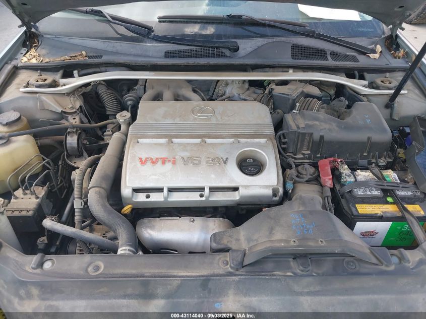 2003 Lexus Es 300 VIN: JTHBF30G930138788 Lot: 43114040