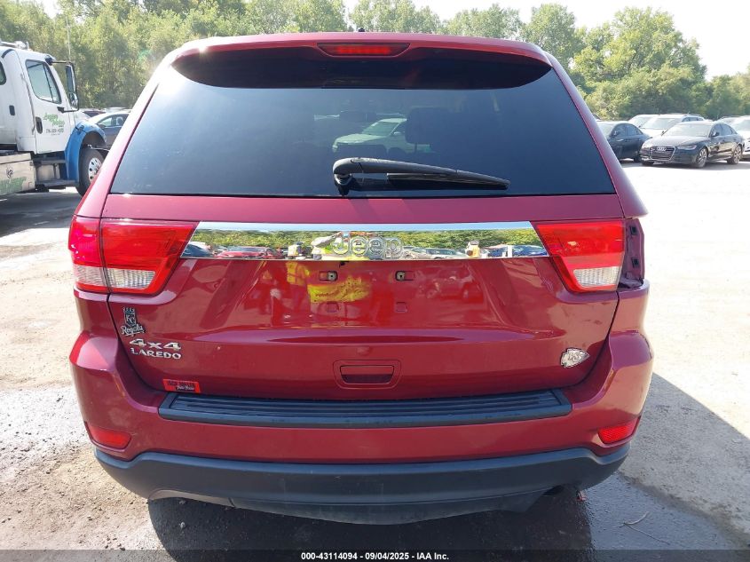 2012 Jeep Grand Cherokee Laredo VIN: 1C4RJFAG8CC161654 Lot: 43114094