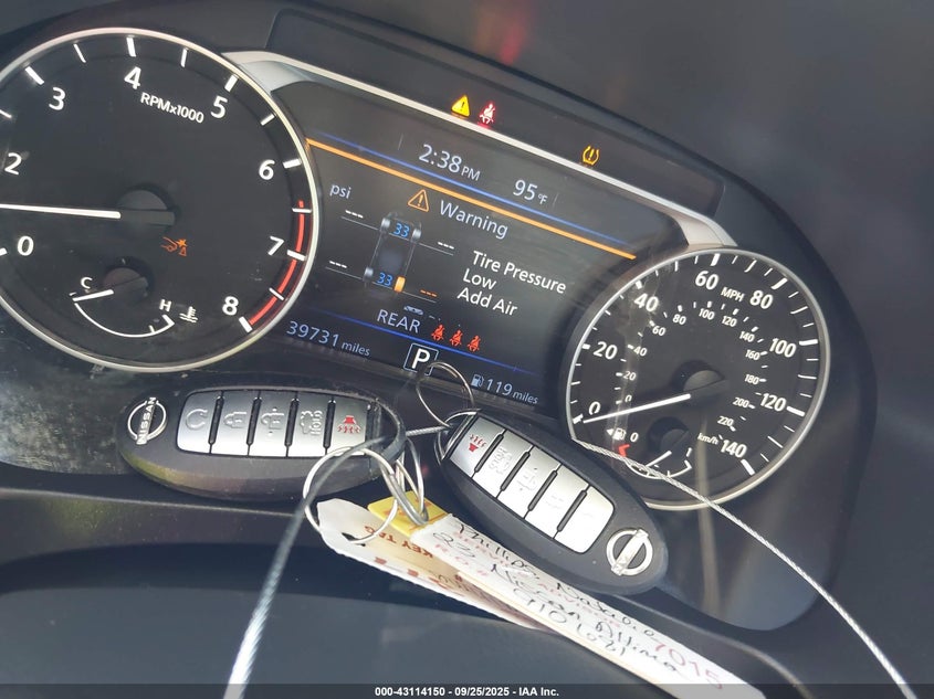 2023 NISSAN ALTIMA SV FWD 1N4BL4DV6PN385967