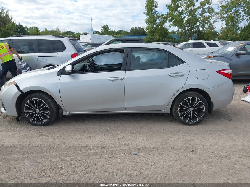 2015 Toyota Corolla S Plus VIN: 2T1BURHE6FC244316 Lot: 43114260