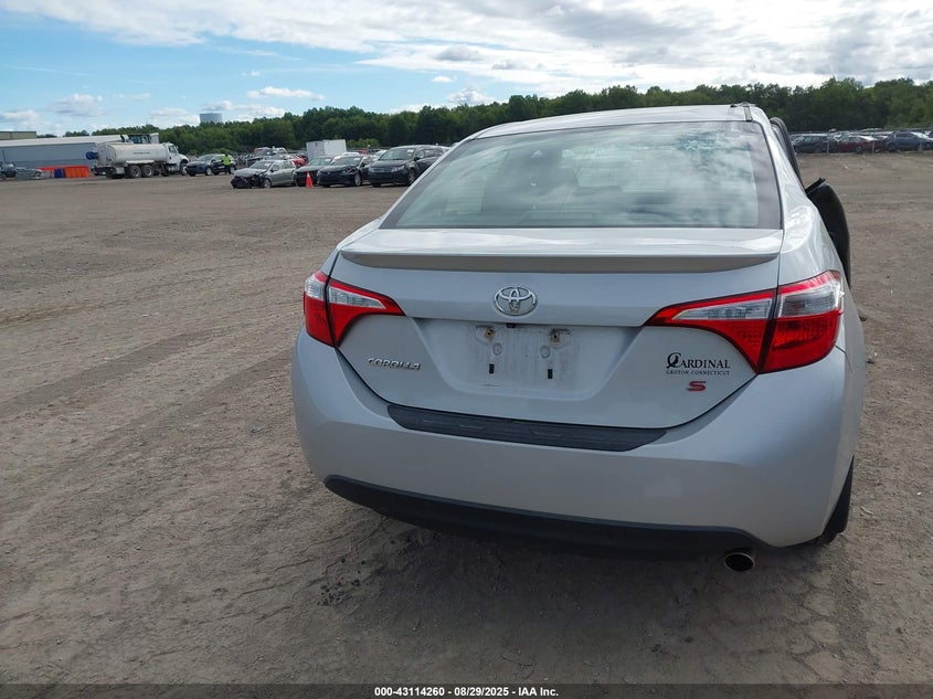 2015 Toyota Corolla S Plus VIN: 2T1BURHE6FC244316 Lot: 43114260