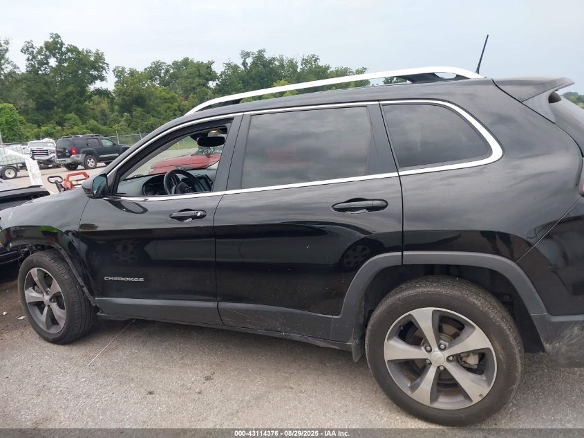 2019 Jeep Cherokee Limited Fwd VIN: 1C4PJLDB7KD190545 Lot: 43114376