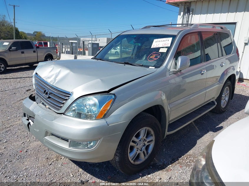 2003 Lexus Gx 470 silver other gasoline JTJBT20X030018573 photo #3