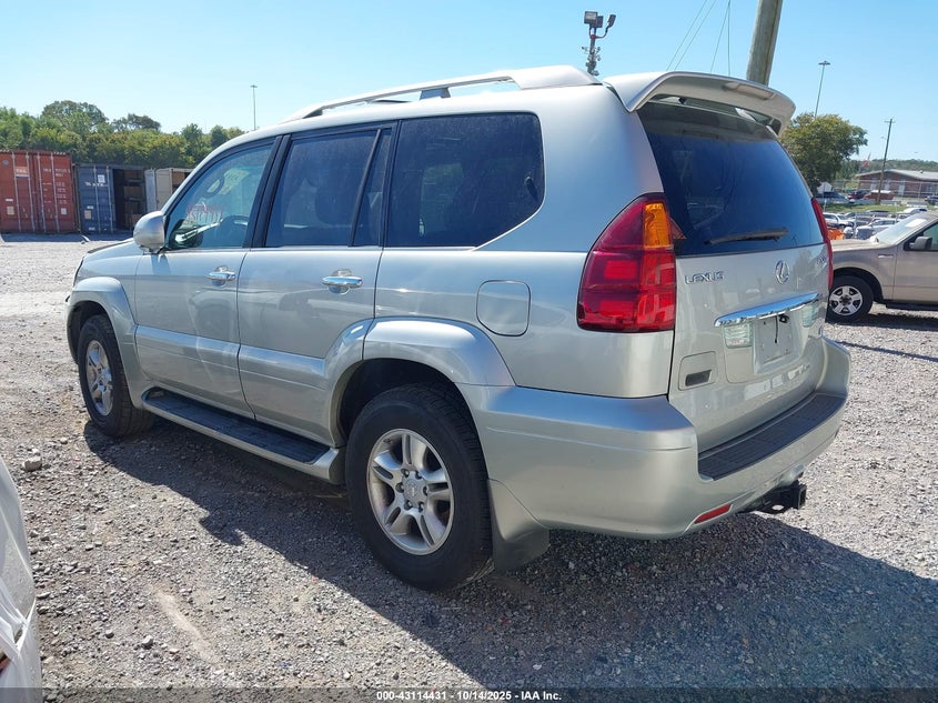 2003 Lexus Gx 470 silver other gasoline JTJBT20X030018573 photo #4