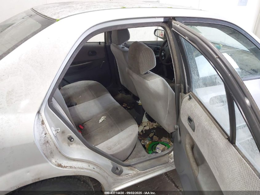 1999 Mazda Protege Dx/Lx VIN: JM1BJ2223X0193884 Lot: 43114430