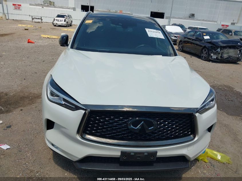 2021 Infiniti Qx50 Luxe Awd VIN: 3PCAJ5BB2MF121276 Lot: 43114458