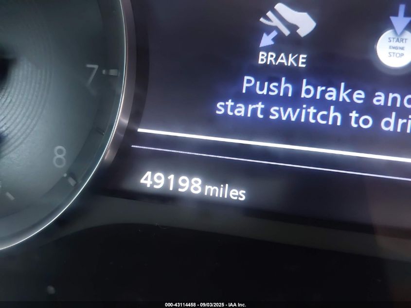 2021 Infiniti Qx50 Luxe Awd VIN: 3PCAJ5BB2MF121276 Lot: 43114458