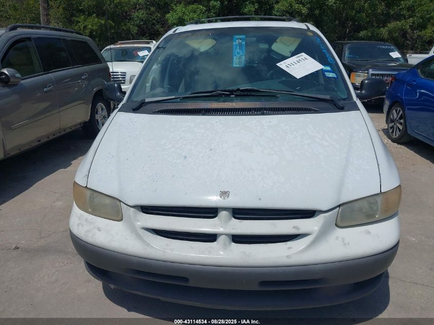 1999 Dodge Grand Caravan Se VIN: 2B4GP44G1XR238901 Lot: 43114534