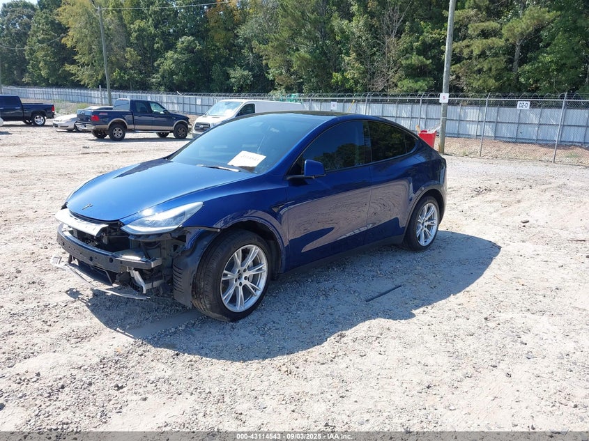 VIN 5YJYGDEE5MF176933 2021 TESLA MODEL Y LONG RANGE DUAL MOTOR ALL-WHEEL DRIVE