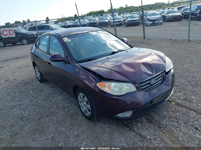 KMHDU46D47U263453 2007 Hyundai Elantra Gls/Limited/Se auction photo 1