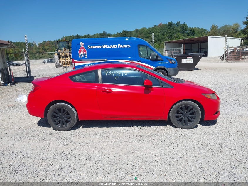 2012 Honda Civic Ex VIN: 2HGFG3B89CH521360 Lot: 43114815